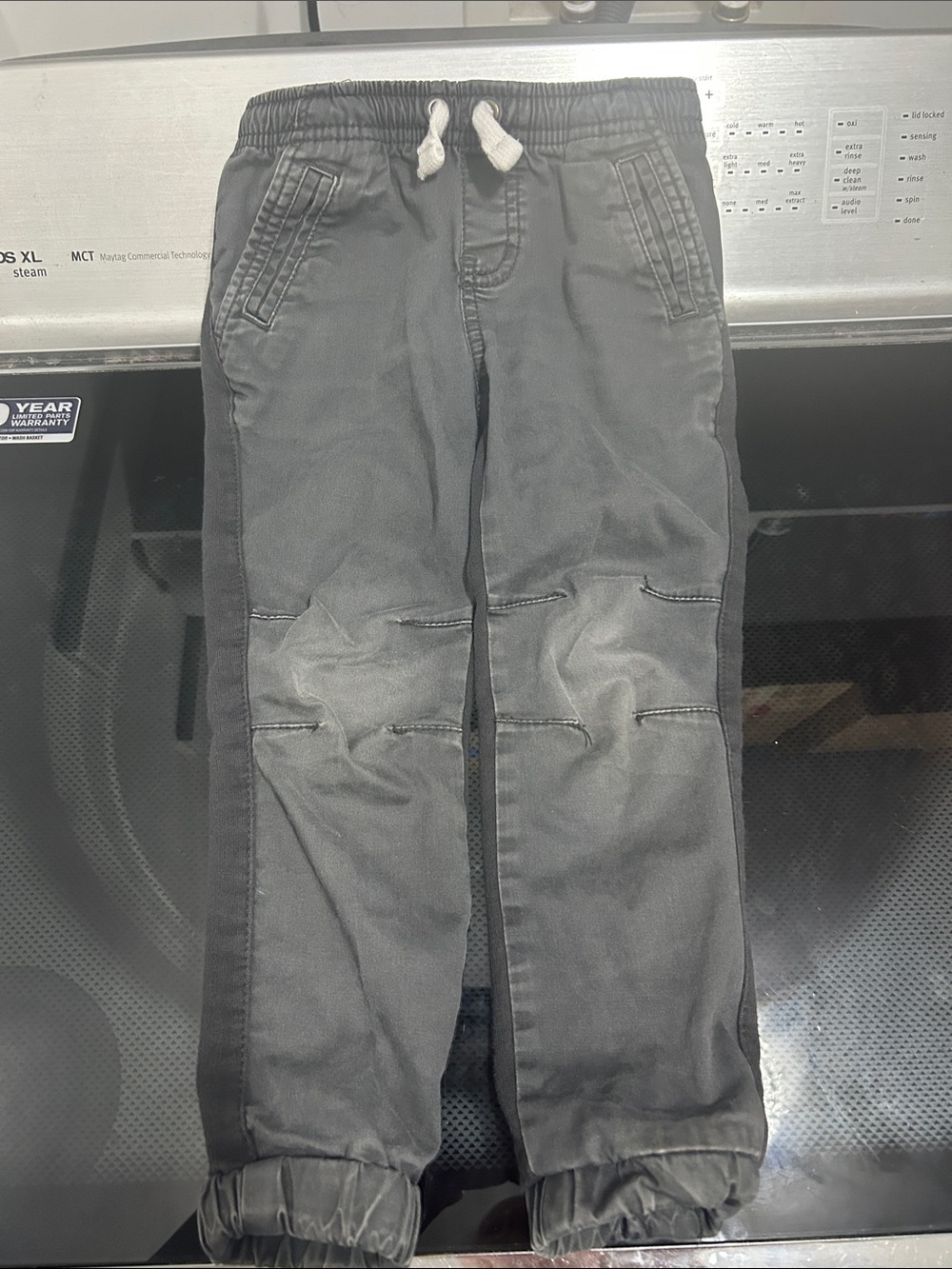 Boys 4T relaxed fit jogger style pants casual soft denim